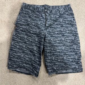 Dickies Men's Dark Gray Camo Cargo Shorts